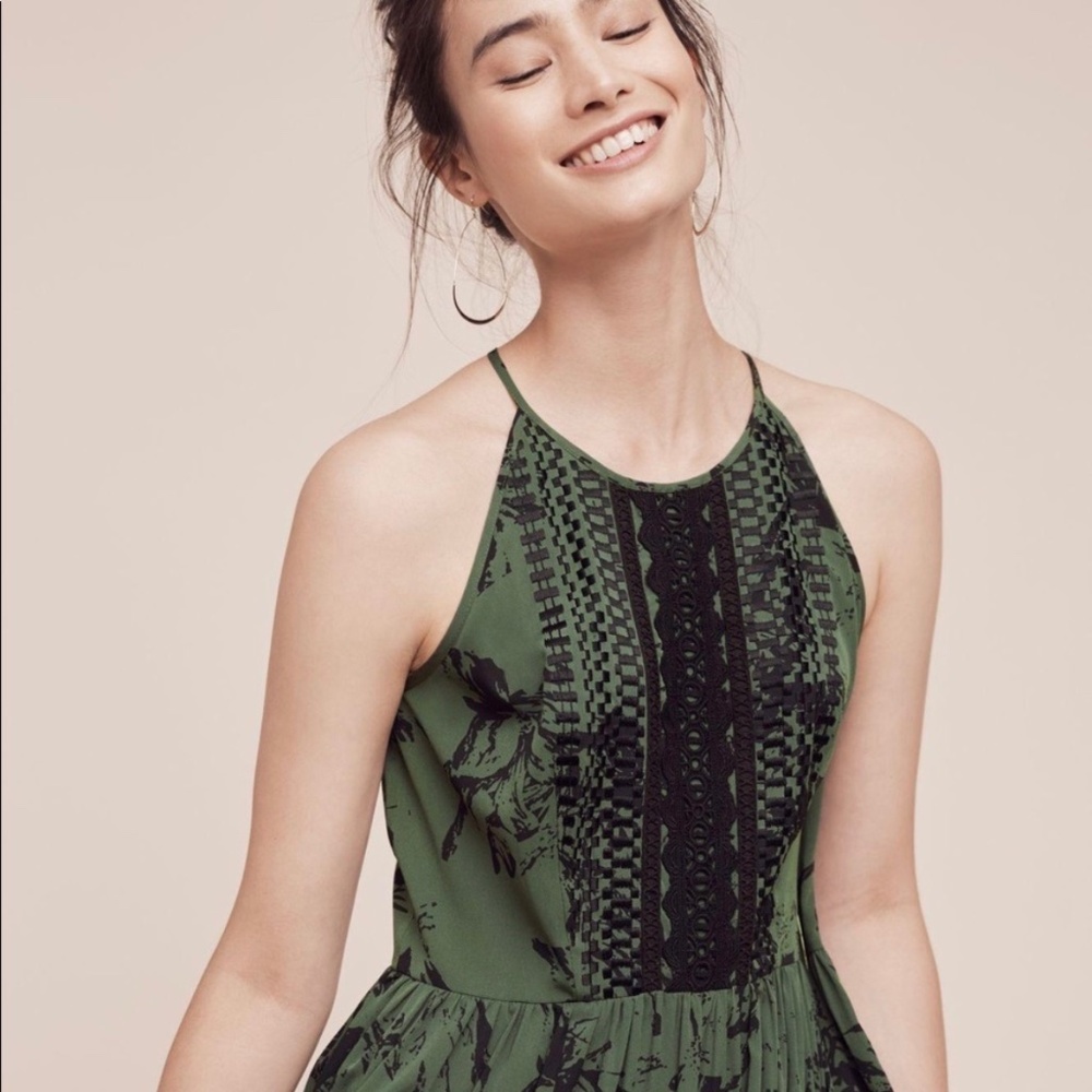 Ranna Gill {Anthro} Gorgeous Tiered <<Herbalist>> Maxi Dress | Anthropologie | 4
